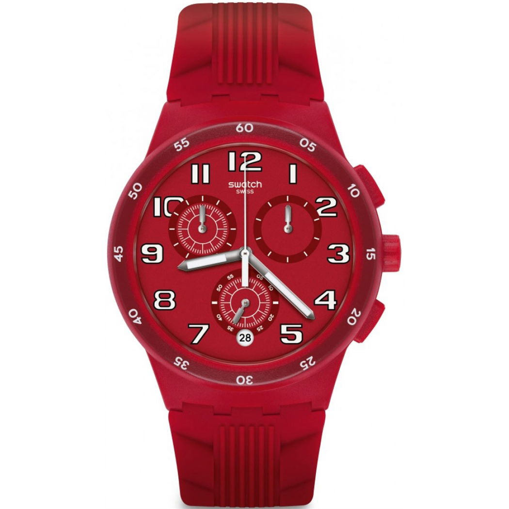Swatch SUSR404 Red Step Erkek Kol Saati
