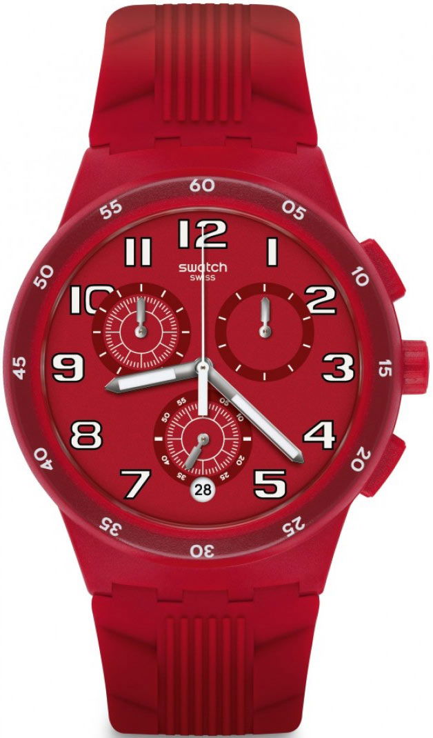 Swatch SUSR404 Red Step Erkek Kol Saati