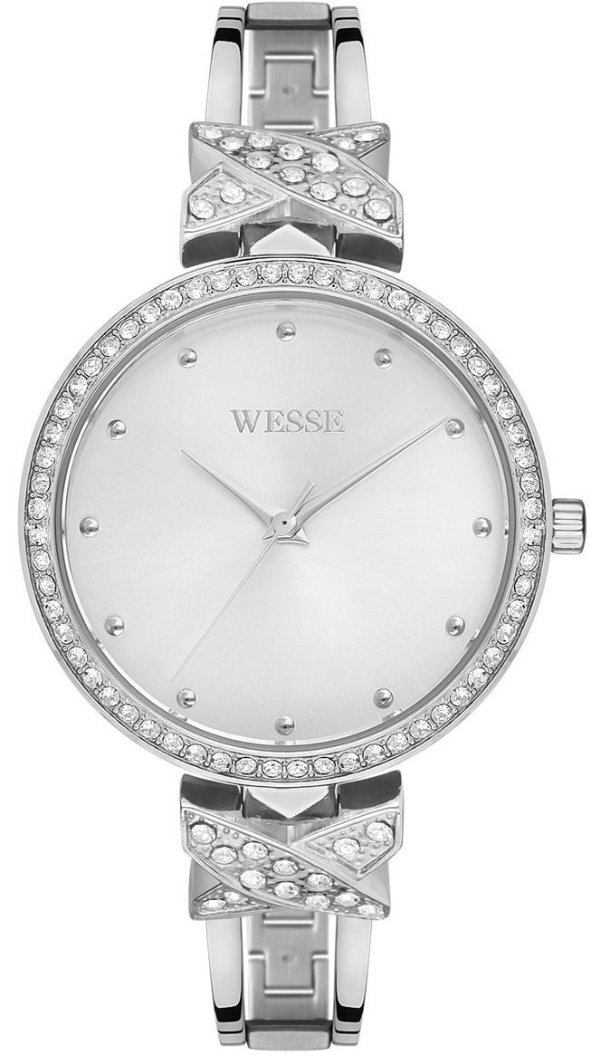 Wesse Wwl104305 Bayan Taşlı Çelik Kol Saati