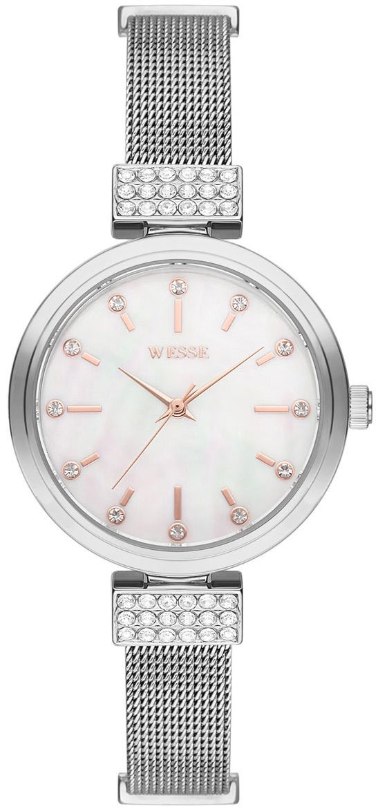 Wesse Wwl104601 Bayan Taşlı Hasır Kol Saati