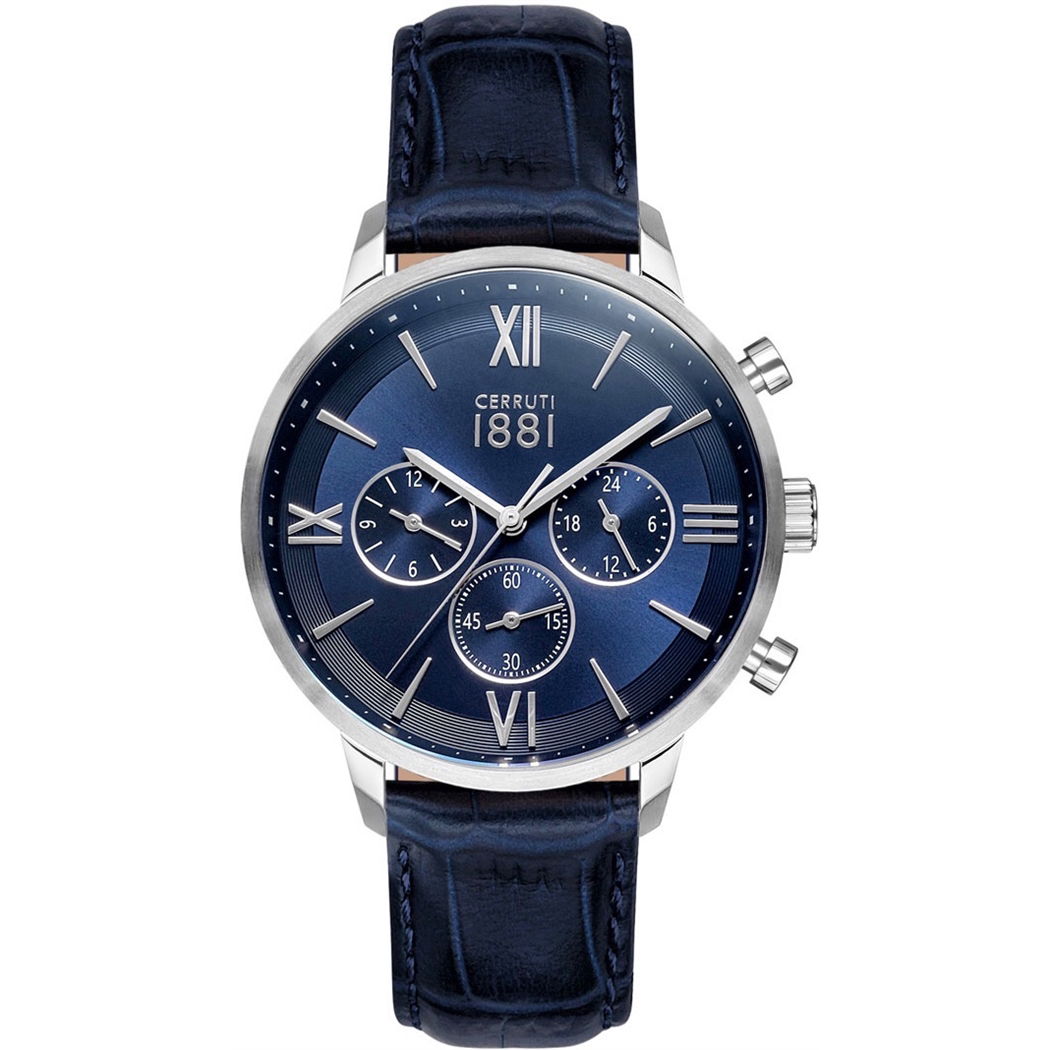 Cerruti 1881 Cra23403 Erkek Deri Kayışlı Saati