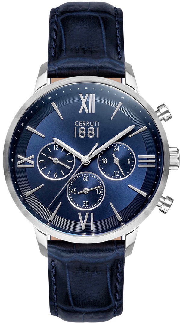 Cerruti 1881 Cra23403 Erkek Deri Kayışlı Saati