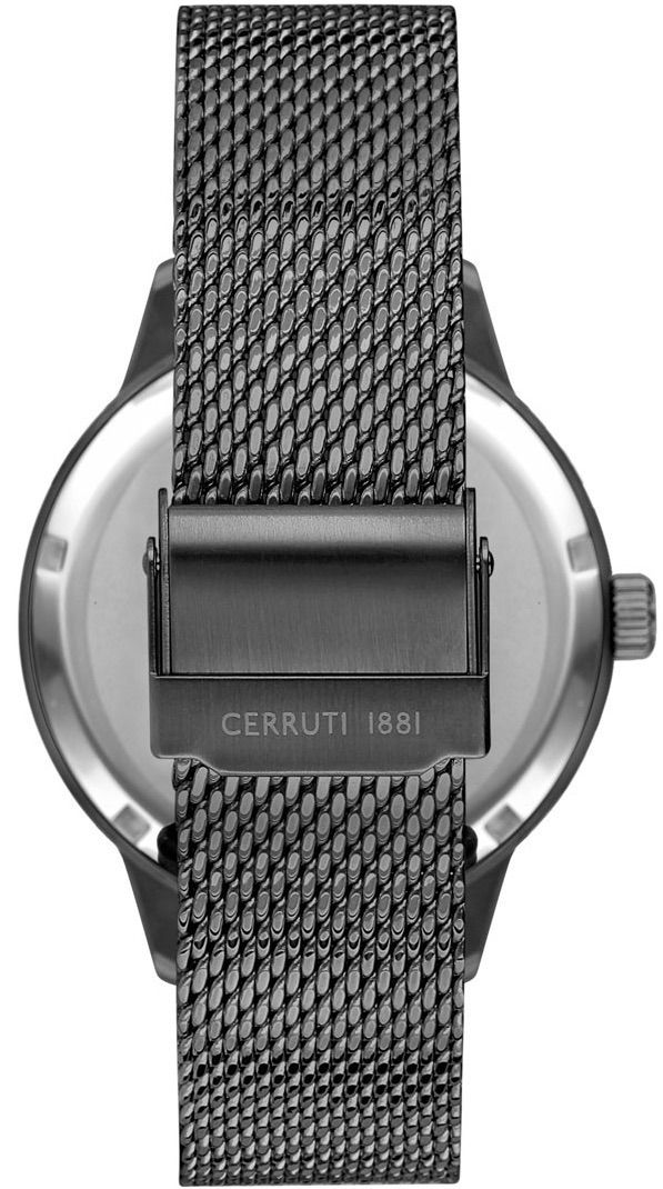 Cerruti 1881 Cra23804 Erkek Siyah Hasır Kol Saati