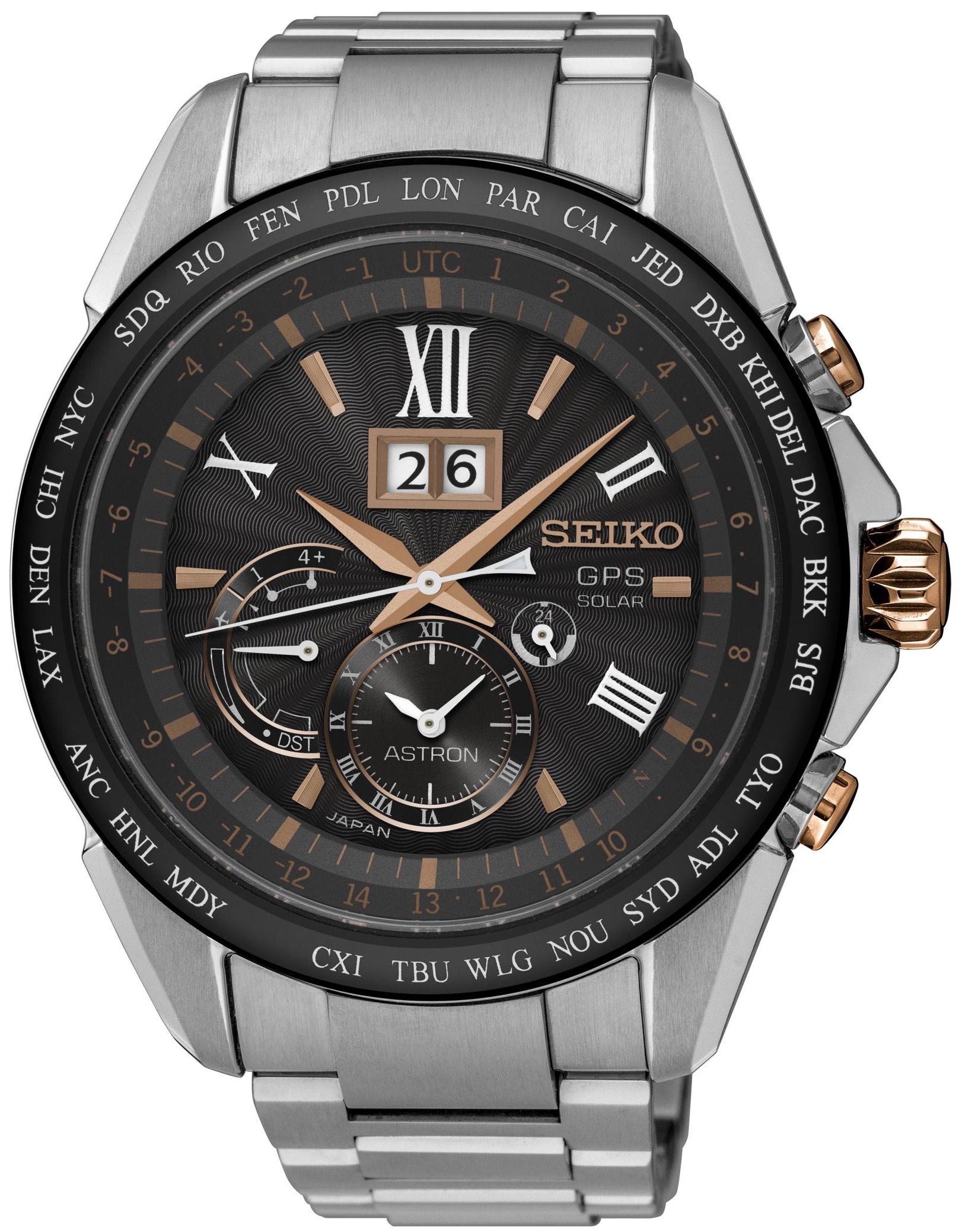 Seiko Sse151j Seiko Astron GPS Solar Big Date