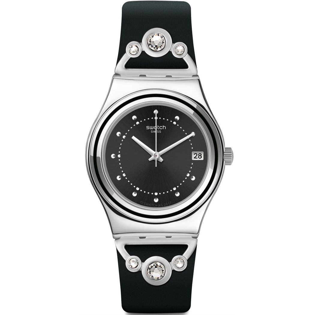 Swatch YLS462 Siyah Bayan Kol Saati