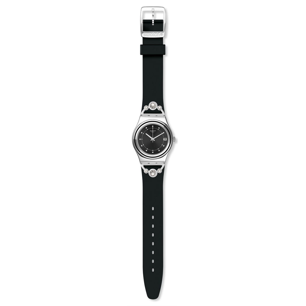 Swatch YLS462 Siyah Bayan Kol Saati