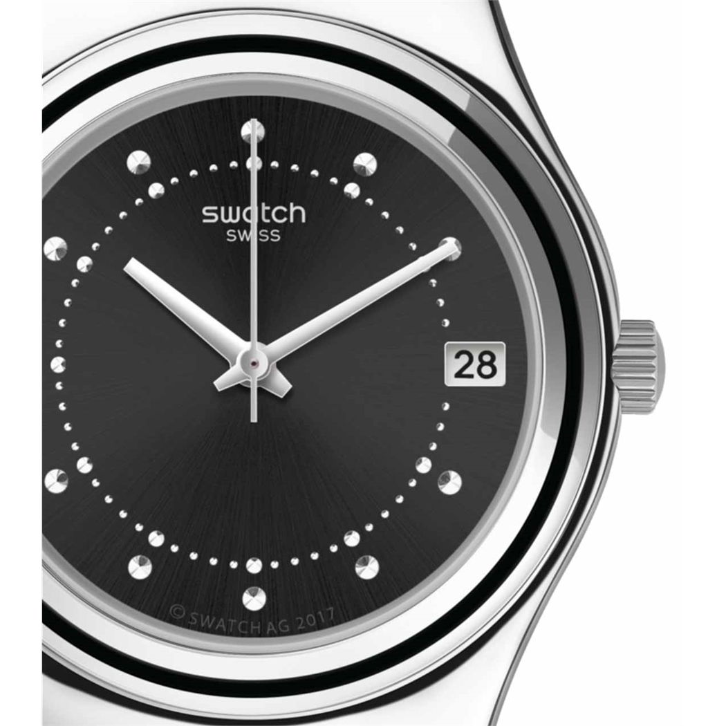 Swatch YLS462 Siyah Bayan Kol Saati