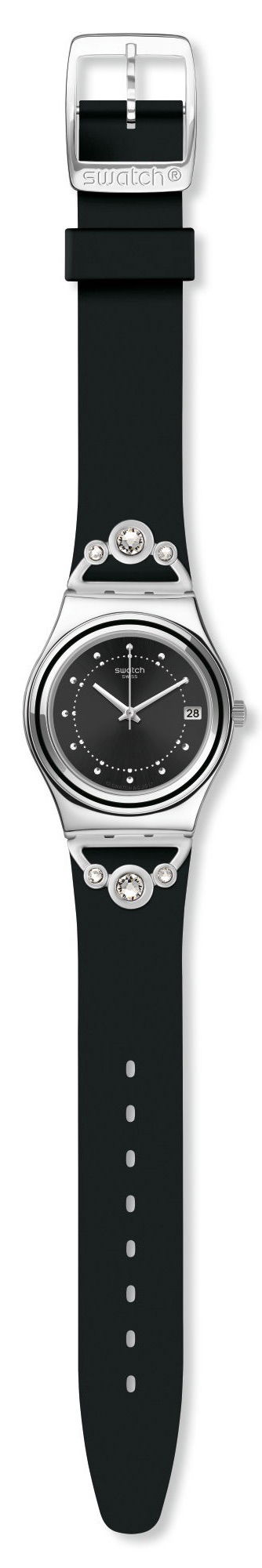 Swatch YLS462 Siyah Bayan Kol Saati