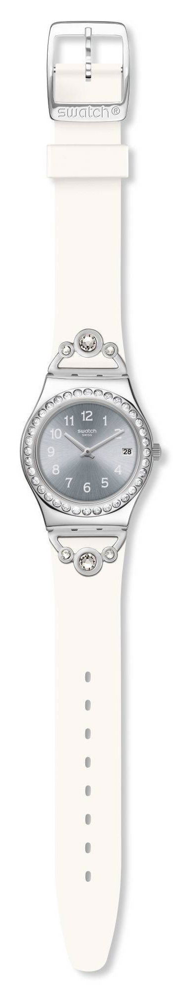 Swatch YLS463 PRETTY IN WHITE Bayan Saati