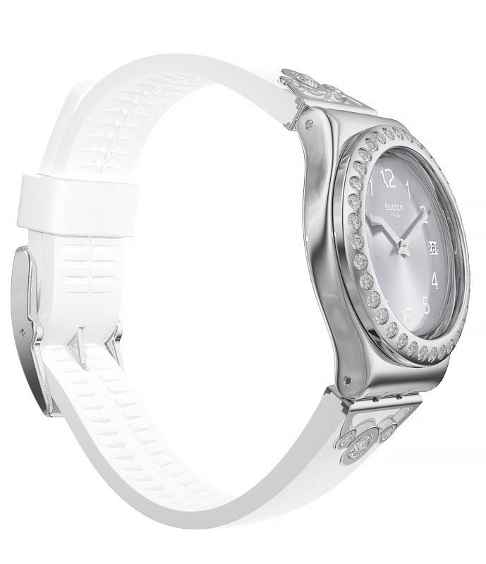 Swatch YLS463 PRETTY IN WHITE Bayan Saati