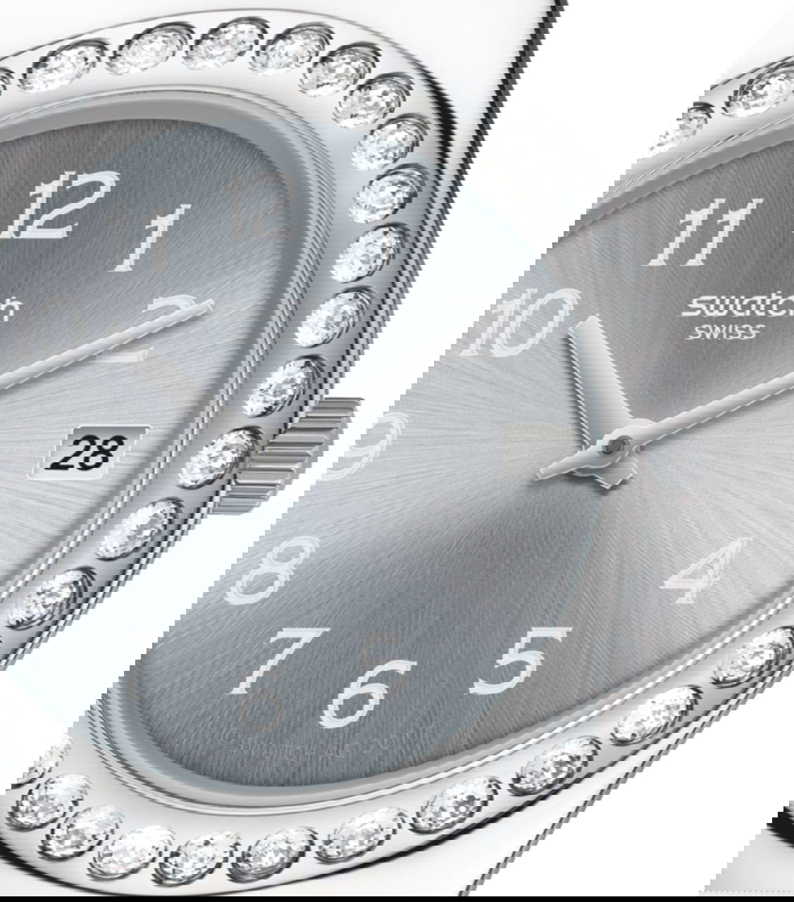 Swatch YLS463 PRETTY IN WHITE Bayan Saati