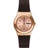 Swatch Irony Brownee Kadın Silikon Kayış Saat Ylg701