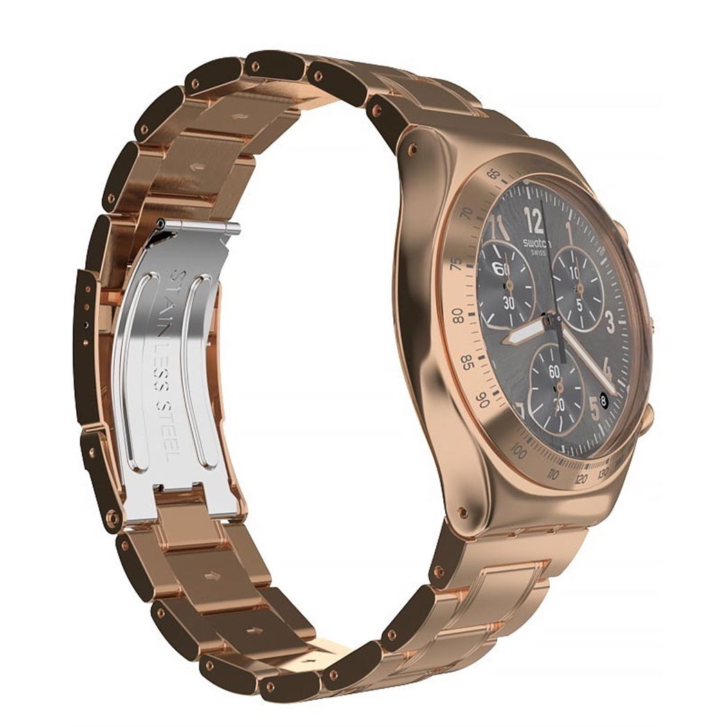 Swatch Irony Ycg418g Rose Gold Kronometreli Saat