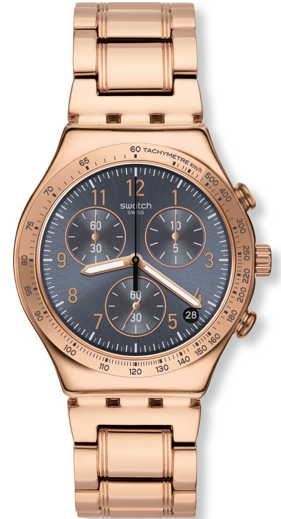 Swatch Irony Ycg418g Rose Gold Kronometreli Saat