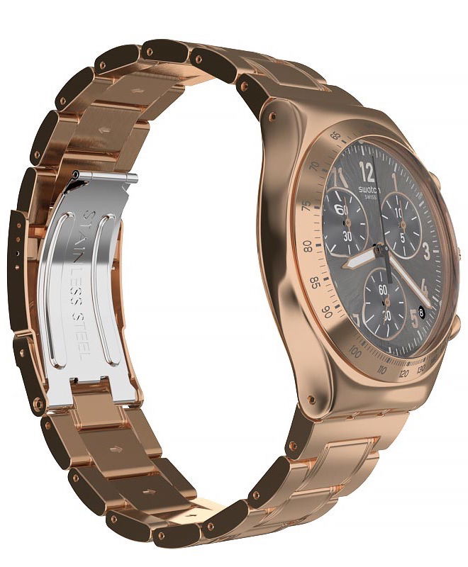 Swatch Irony Ycg418g Rose Gold Kronometreli Saat