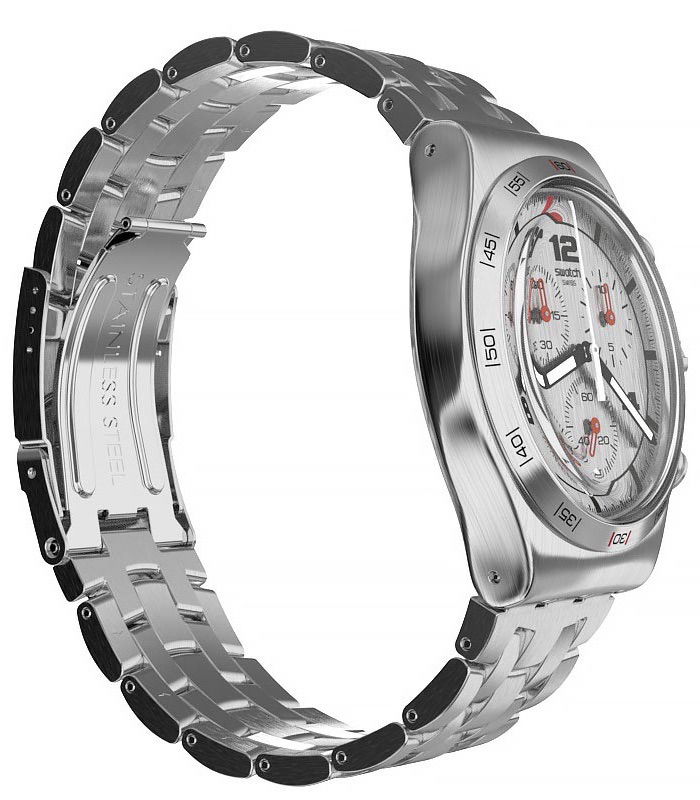 Swatch YVS447G Silver Again Erkek Kol Saati