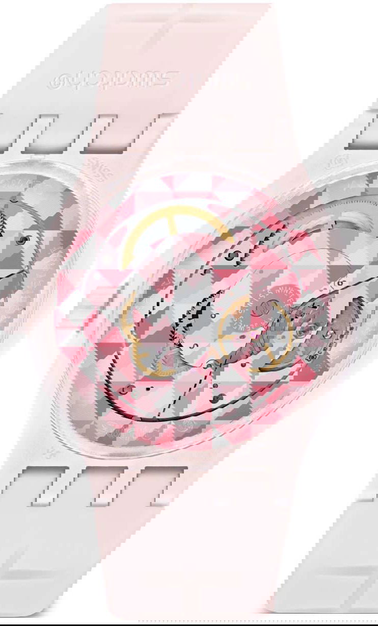 Swatch SUTP402 SISTEM BLUSH Sistem51 Otomatik