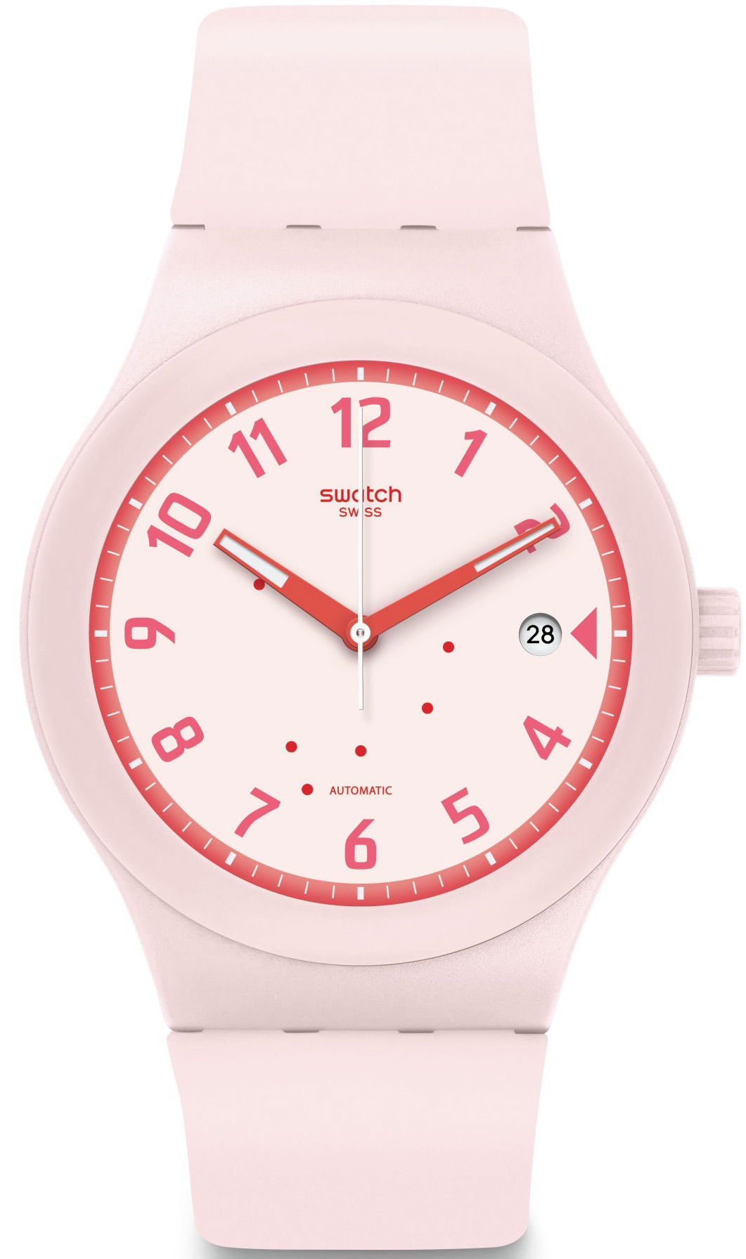 Swatch SUTP402 SISTEM BLUSH Sistem51 Otomatik