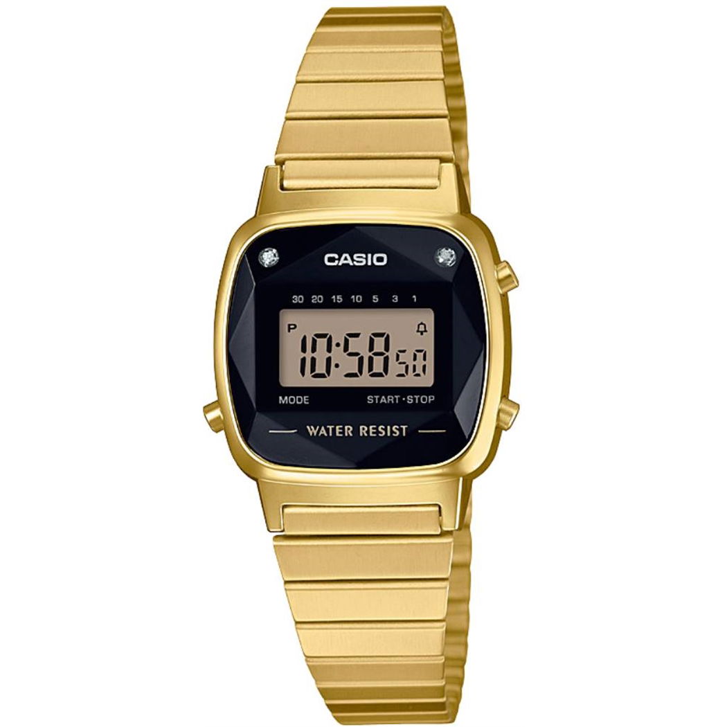 Casio La670wgad-1df Retro Taşlı Bayan Kol Saati