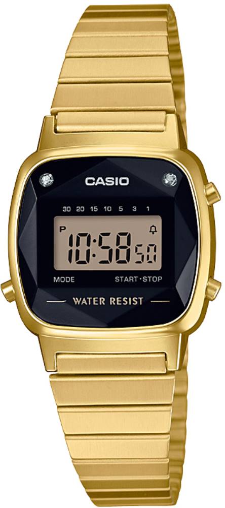 Casio La670wgad-1df Retro Taşlı Bayan Kol Saati