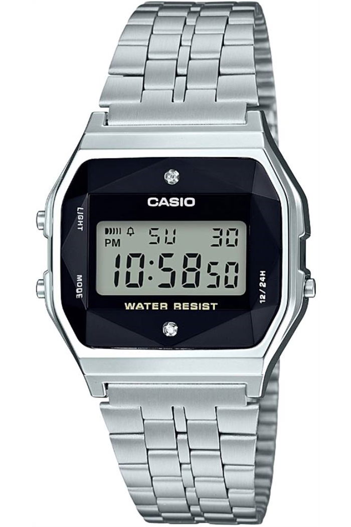 Casio A159wad-1df Retro Dijital Taşlı Kol Saati