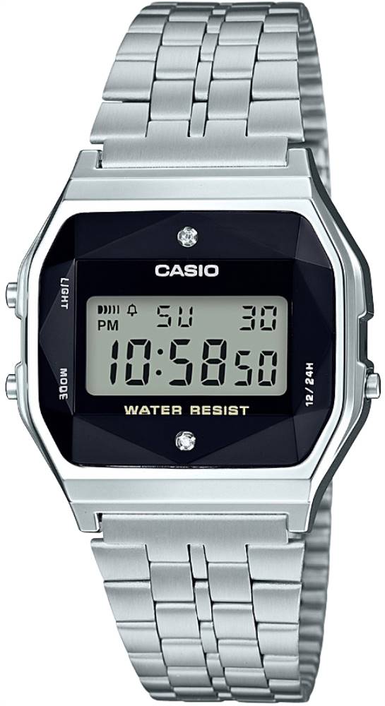 Casio A159wad-1df Retro Dijital Taşlı Kol Saati