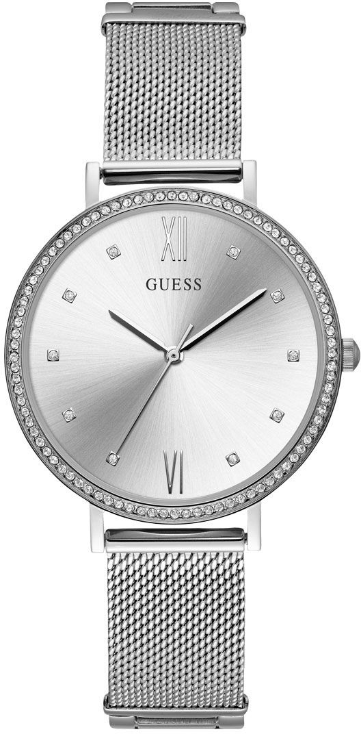 Guess Guw1154l1 Hasır Taşlı Bayan Saati