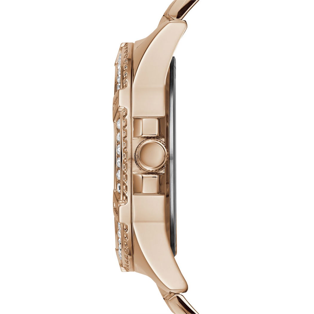 Guess Guw1156l3 Bayan Rose Gold Taşlı Kol Saati