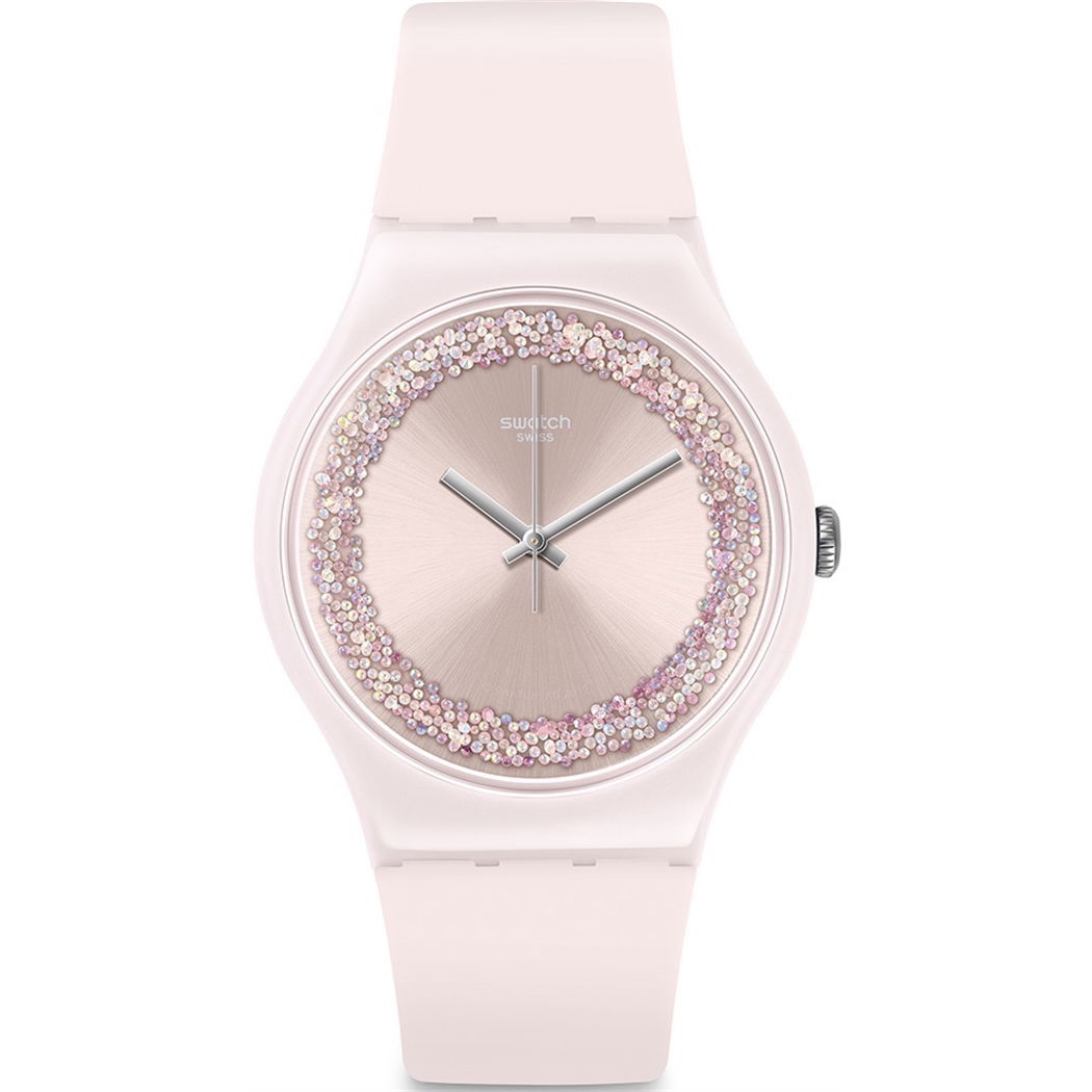 Swatch SUOP110 PINKSPARKLES Kol Saati