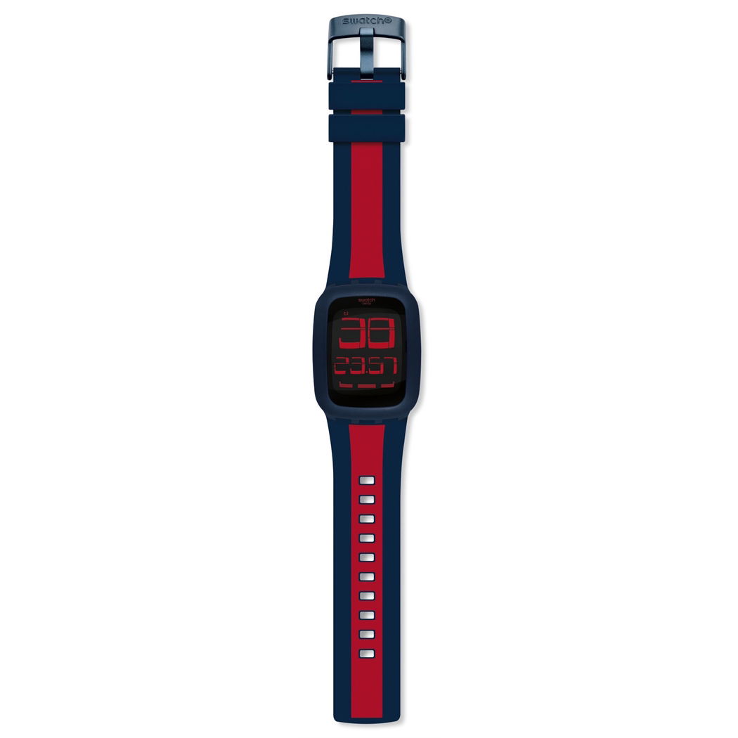 Swatch SURN101D Touch Dark Blue Dijital Kol Saati