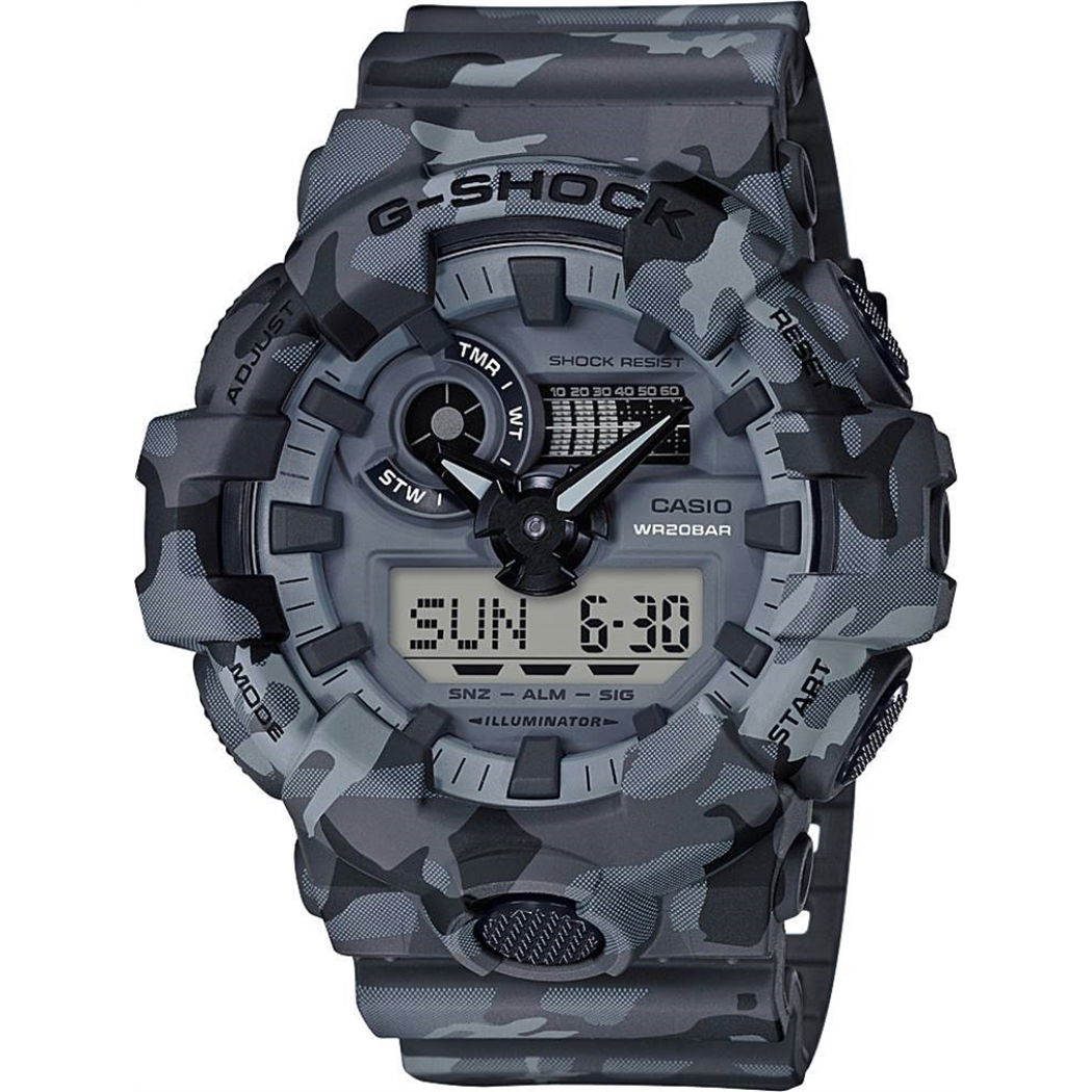 Casio Ga-700cm-8adr G-Shock Kamuflaj Desenli