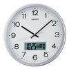 Seiko Qxl007s LCD Takvimli Duvar Saati