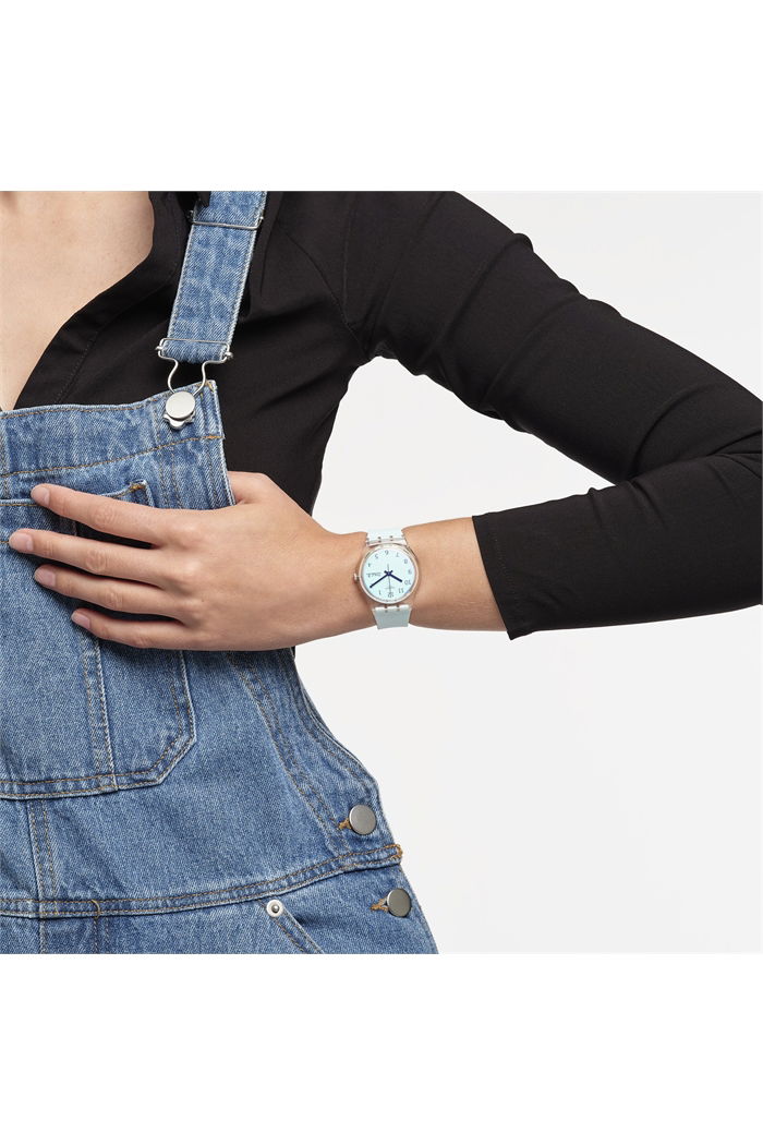 Swatch Originals Ultraciel Kadın Silikon Kayış Saat Ge713
