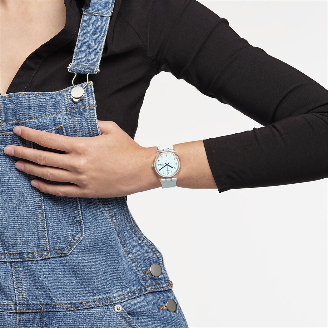 Swatch Originals Ultraciel Kadın Silikon Kayış Saat Ge713