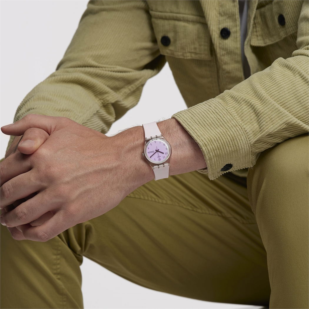 Swatch Originals Ultrarose Kadın Silikon Kayış Saat Ge714