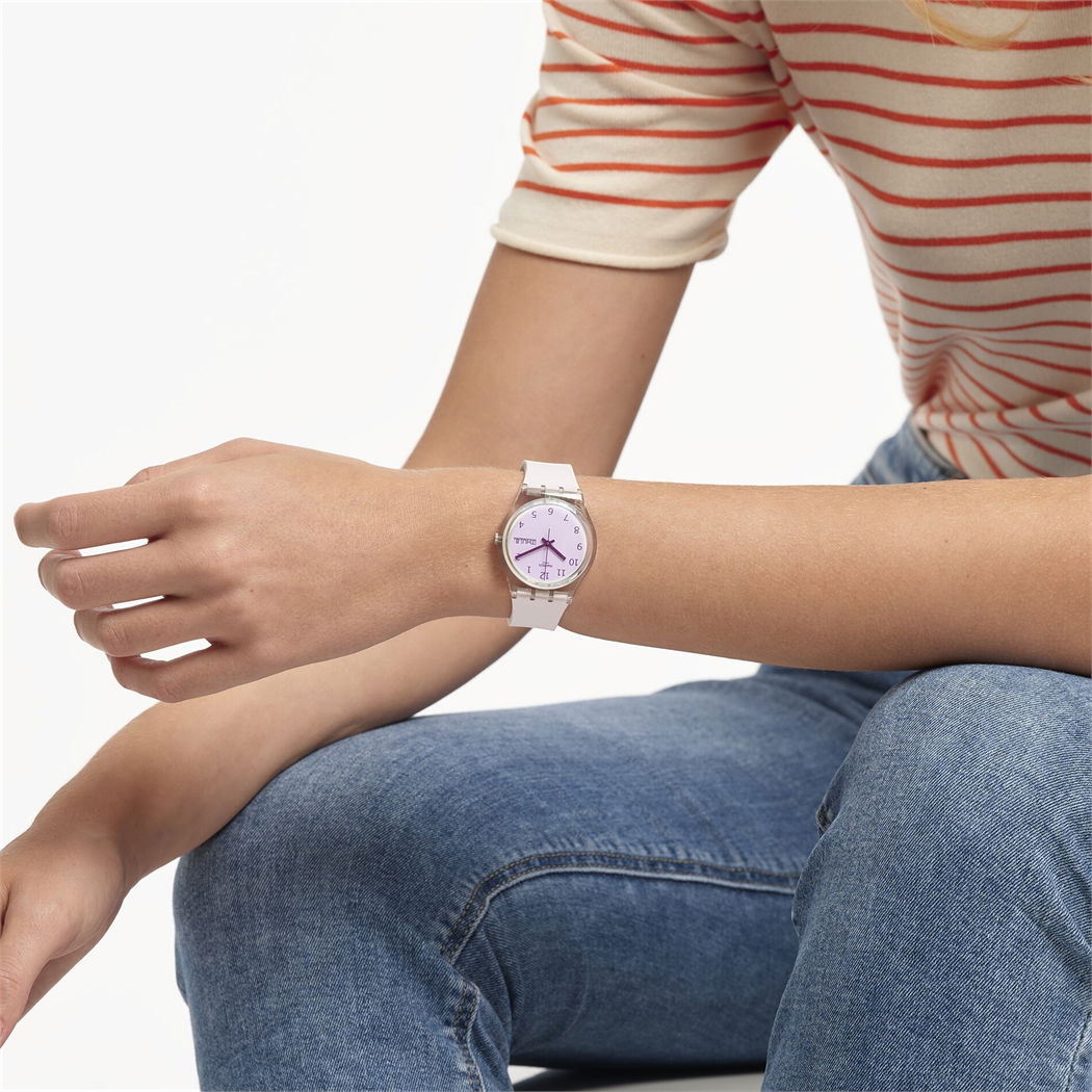 Swatch Originals Ultrarose Kadın Silikon Kayış Saat Ge714