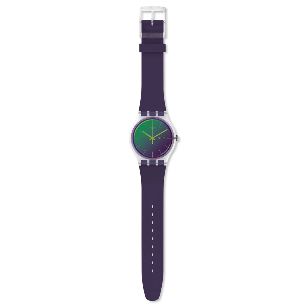Swatch SUOK712 POLAPURPLE Kol Saati