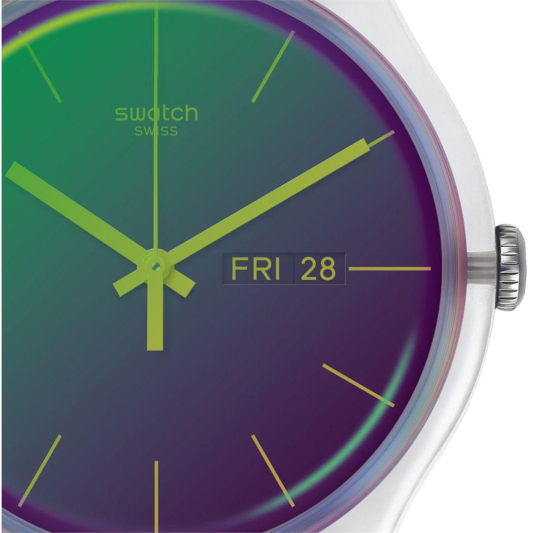 Swatch SUOK712 POLAPURPLE Kol Saati