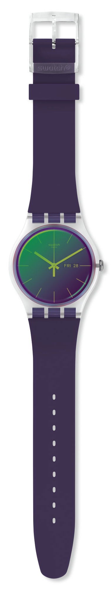 Swatch SUOK712 POLAPURPLE Kol Saati