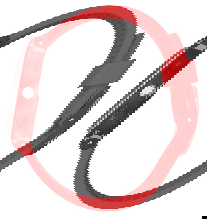 Swatch Gr178 Kırmızı Silikon Kayış İçi Görünen Saat