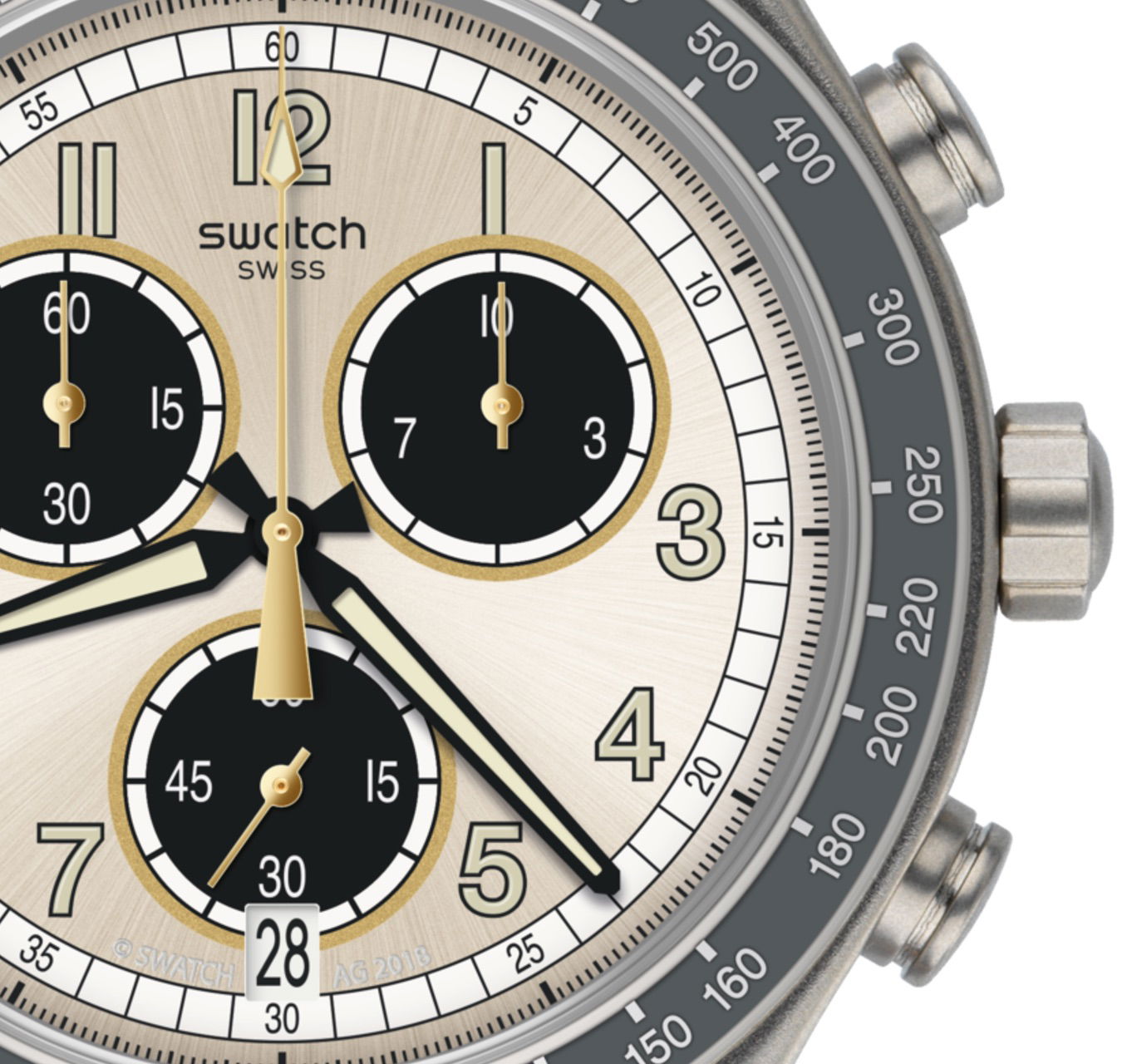 Swatch YVS455 RHUM Erkek Kol Saati