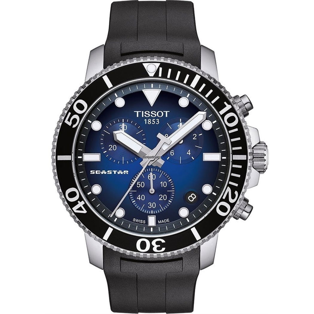 Tissot Seastar 1000 45.5mm T1204171704100 - Erkek Kol Saati (T120.417.17.041.00)