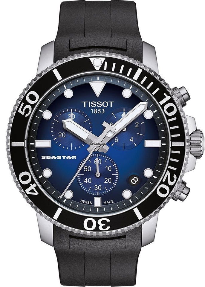 Tissot Seastar 1000 45.5mm T1204171704100 - Erkek Kol Saati (T120.417.17.041.00)