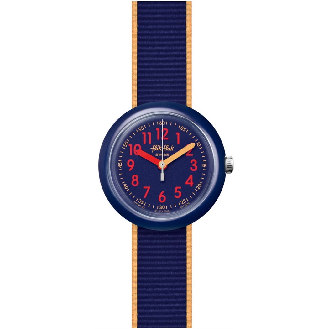 Flik Flak Fpnp043 COLOR BLAST BLUE Çocuk Saati