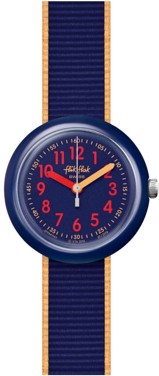 Flik Flak Fpnp043 COLOR BLAST BLUE Çocuk Saati