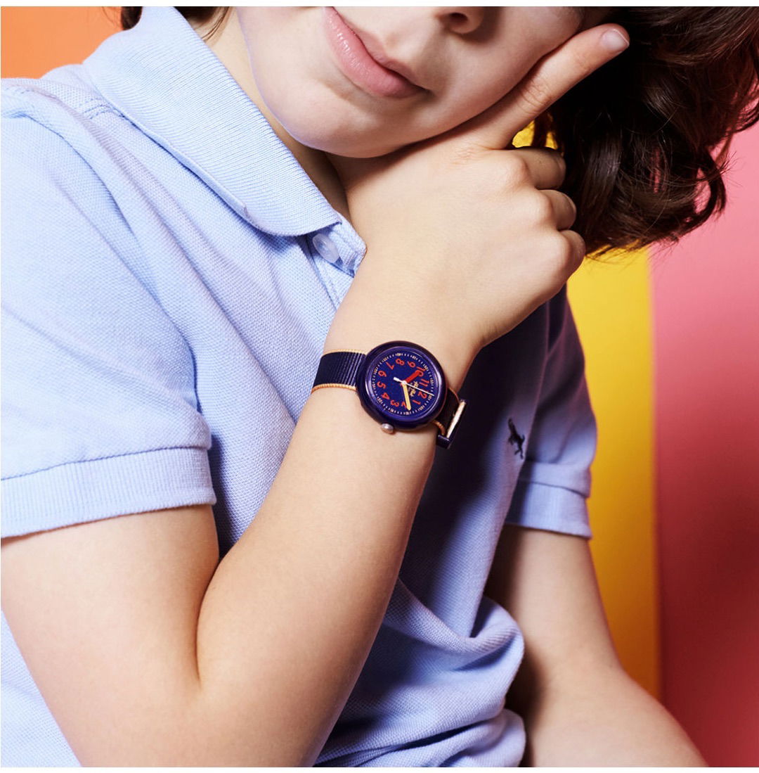 Flik Flak Fpnp043 COLOR BLAST BLUE Çocuk Saati