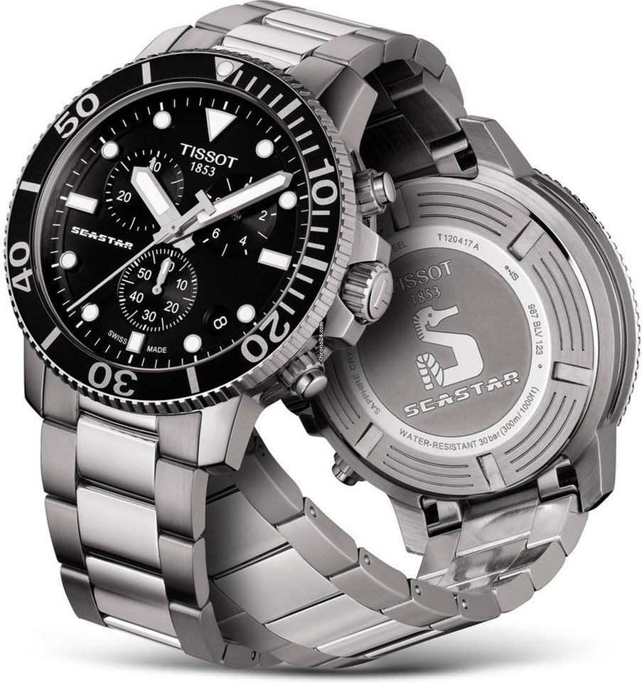 Tissot Seastar 1000 45.5mm T1204171105100 - Erkek Kol Saati (T120.417.11.051.00)