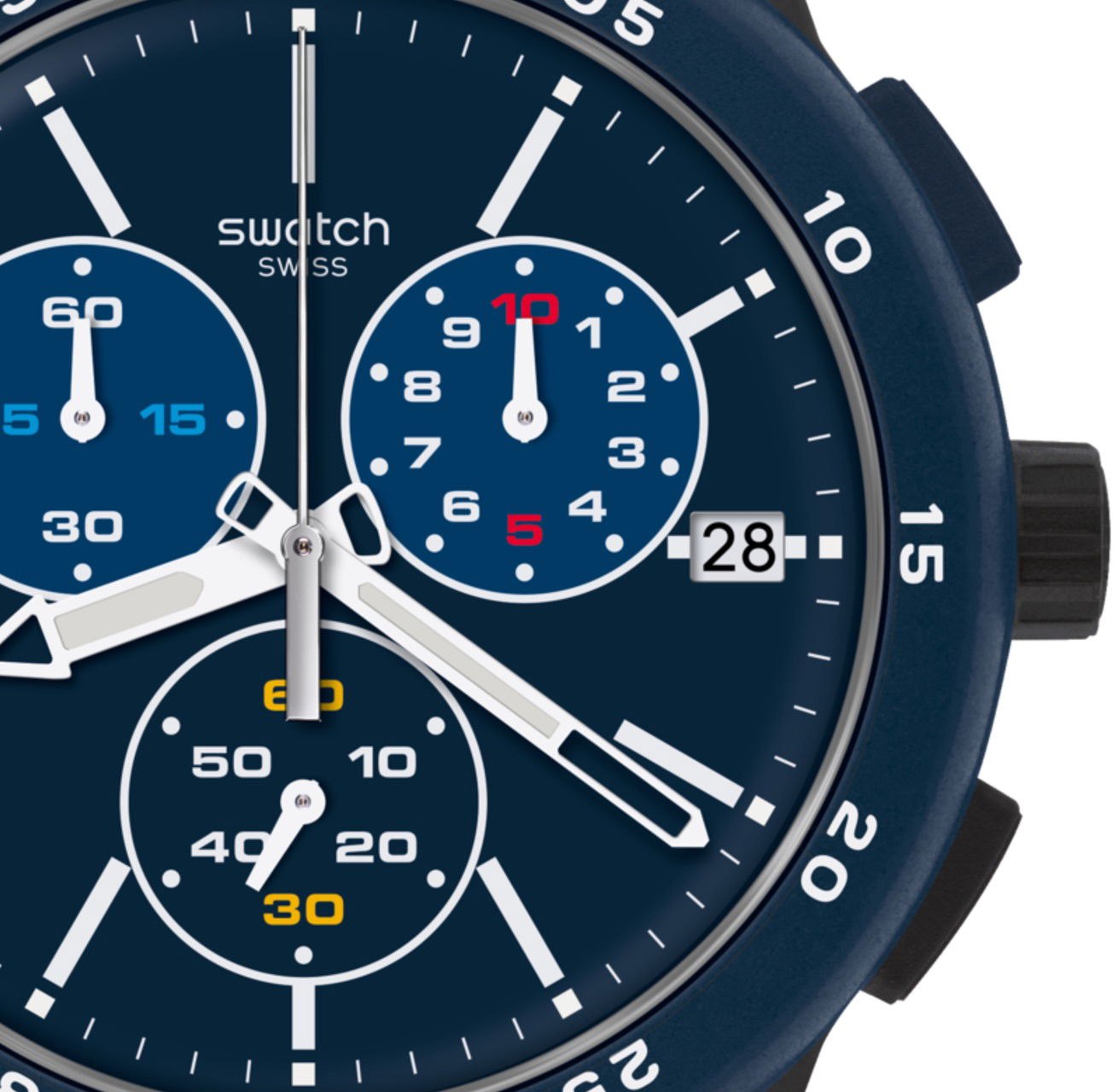 Swatch SUSB417 Kronometreli Erkek Kol Saati