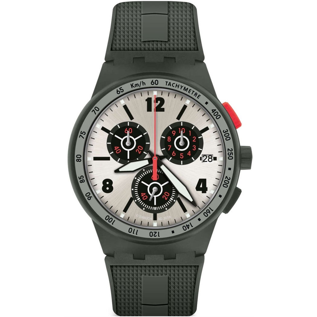 Swatch Susg405 Yeşil Kronometreli Erkek Kol Saati