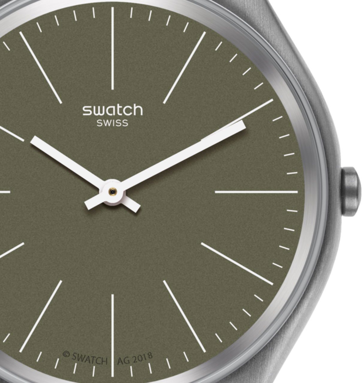 Swatch SYXS116 (Ø 38 MM) Yeşil Kol Saati